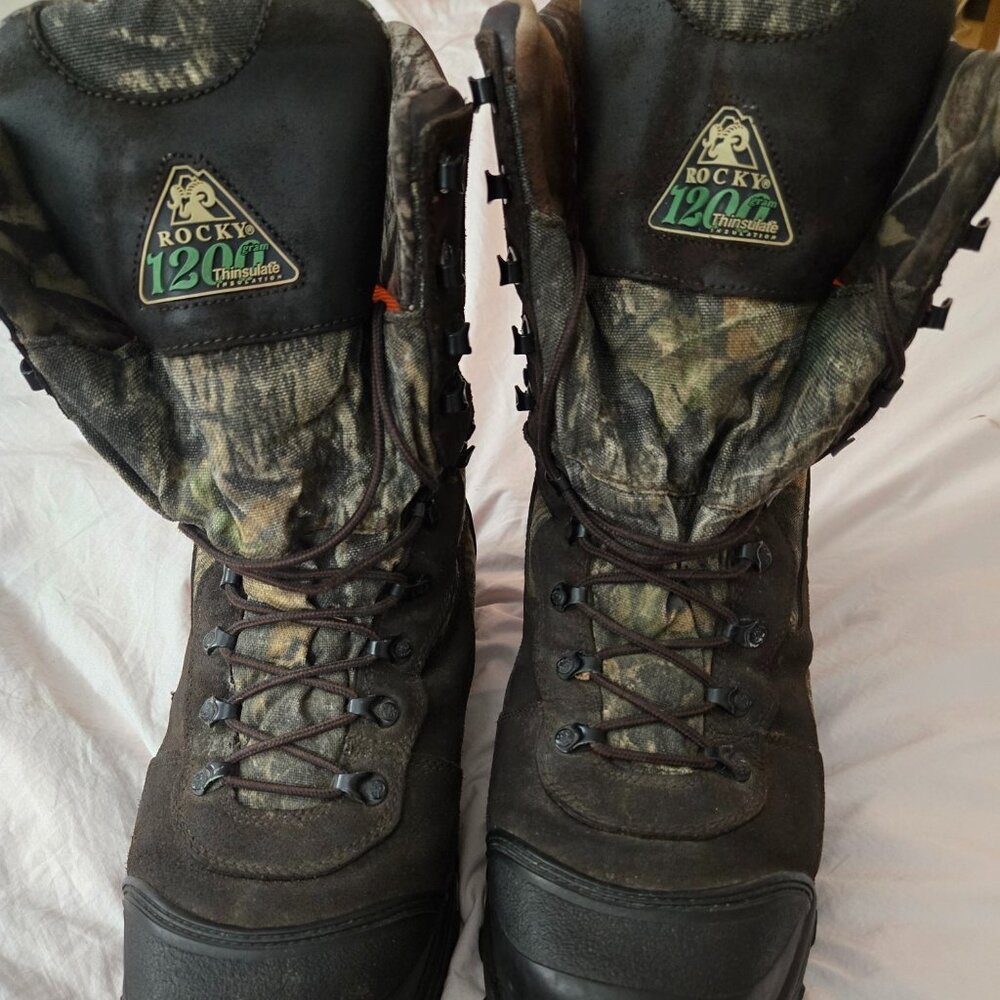 Rocky Gear Hunting Boots Sz13, 1200 grams
